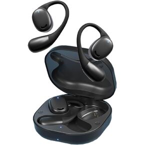 Wireless Earbuds Bluetooth Headphones Open Ear Headphones Wireless Headphones Bluetooth Earbuds Wireless Earphones Bluetooth Earphones (T22-Black)