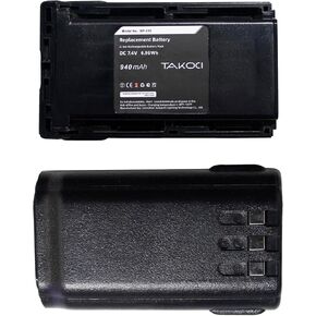 2-Pack Replacement Battery Icom BP-230 BP-231 BP-232 for IC-A14 IC-F14 IC-F15 IC-F16 IC-F24 IC-F25 IC-F26 IC-F3011 IC-F33 IC-F34 IC-F43 Series Two Way Radio,Li-ion Battery