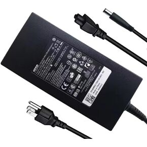 180W 19.5V 9.23A DA180PM111 Adapter for Dell Alienware 15 R1 R2;Inspiron One 23xx (2350 2320); Precision 15 7000 (7510) 17 7000 (7710);OptiPlex 3011 AIO;M4600 M4700 M4800 74X5J JVF3V Laptop