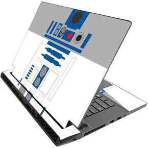 MIGHTY SKINS MightySkins Skin for Alienware M15 R3 (2020) & M15 R4 (2021) - Cyber Bot | Protective Viny wrap | Easy to Apply and Change Style | Made in The USA, ALWM15R320