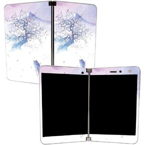 MIGHTY SKINS MightySkins Skin لجهاز Microsoft Surface Duo - طريق طويل إلى Fuji | غطاء ملتف واقٍ ومتين وفريد ​​من نوعه من الفينيل | سهل التطبيق والإزالة وتغيير الأنماط | صنع في الولايات المتحدة الأمريكية