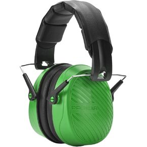 PROHEAR 038 Shooting Ear Protection Headphones - 28dB Noise Reduction with Foldable & Adjustable Earmuffs, Gun Ear Protection for Kids & Adults - Suitable for Hunting, Woodworking, Snow Blowing(Green)