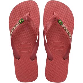 Havaianas for Women - Brazil Logo Flip Flops - Pau Brasil - 9/10
