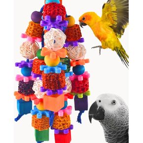 ألعاب الطيور كاتومو، ألعاب الببغاء ألعاب مضغ الببغاء للببغاوات الصغيرة إلى المتوسطة، الببغاء، الرمادي الأفريقي، الببغاوات الأمازون، الببغاوات، الكوكاتيل، الكونيور، طيور الحب، الببغاء in Kuwait