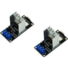 2 pcs PWM Ac Programmable Light Dimmer 110V - 220V AC Module Controller Board for Arduino, STM, ARM, AVR, Raspberry Compatible 50/60hz with HeatSink 3.3V/5V Logic from 110V Ac to 220V 8Amper