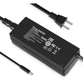 19.5V AC/DC Adapter Compatible with HP M27f M27fw M27fq M27fwa M27fe M24f M24fw M24fwa M24fe M22f 23.8" 24" 27" IPS LED FHD Monitor Power Supply Cord Battery Charger Cable PSU Mains
