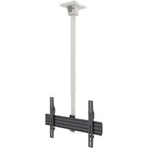 Kanto CM600 Telescoping Ceiling TV Mount for 37 to 70-inch TVs | Hanging TV Bracket with 23" of Height Adjustment | Tilt & Swivel Design | 360° Rotation | Hidden Cable Management | Black