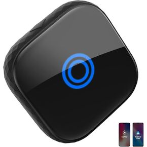 TCCZUIL 2-in-1 Wireless CarPlay Adapter, Android Auto Wireless Adapter for Factory Wired Cars from 2016, Wireless Android Auto Car Adapter Dongle Convert Wired to Wireless, 5Ghz WiFi, Plug and Play