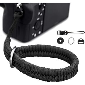 Camera Strap,40cm Camera Wrist Strap for DSLR Mirrorless Camera,Quick Release Camera Hand Strap with Safer Connector