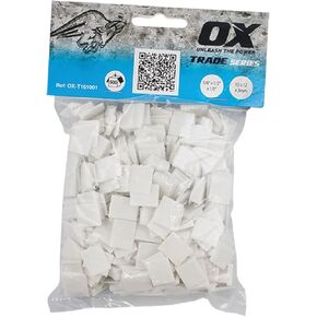 OX Tools OX-T161001 OX Trade Small White Wedges (Pack of 500)