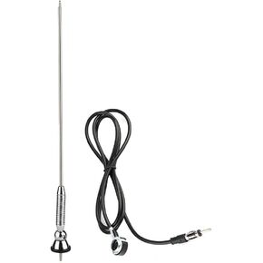 for Vintage Antenna Senyar 18.5 Inch Antenna,Universal Rubber Car Roof Radio AM/FM Aerial Antenna 180°Swivel