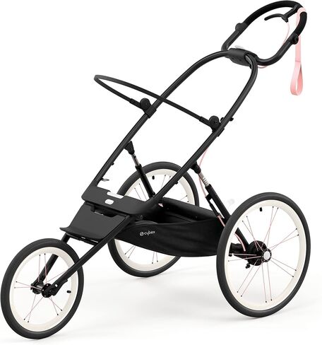 Cybex AVI Jogging Stroller Frame in Cream + Orange in Saudi Arabia