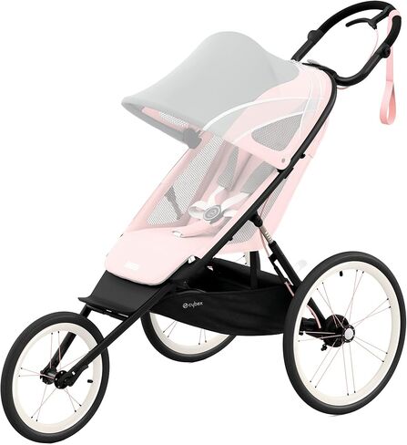 Cybex AVI Jogging Stroller Frame in Cream + Orange in Saudi Arabia