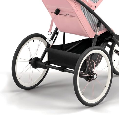 Cybex AVI Jogging Stroller Frame in Cream + Orange in Saudi Arabia