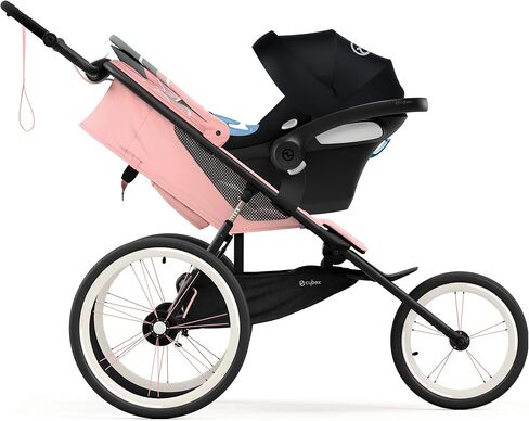 Cybex AVI Jogging Stroller Frame in Cream + Orange in Saudi Arabia