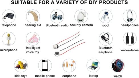 Fielect لتقوم بها بنفسك مكبر صوت مغناطيسي 1.5 واط 8 أوم 30x20x4.5 مللي متر (L x W x H) شكل بيضاوي استبدال مكبر الصوت 1 قطعة in Kuwait