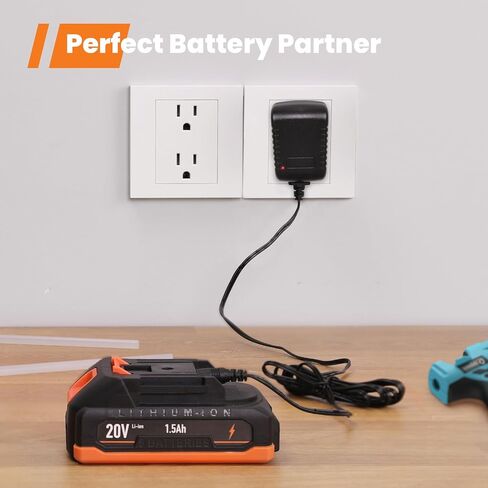 شاحن بطارية GoGonova DC، متوافق مع بطارية GoGonova 20V in Kuwait