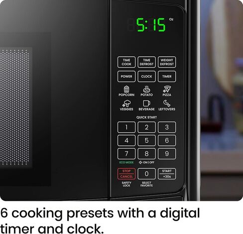 فرن ميكروويف شيفمان كونترتوب 0.9 قدم مكعب. قدم. ميكروويف رقمي من الفولاذ المقاوم للصدأ 900 وات مع 6 إعدادات مسبقة، وضع اقتصادي، خيار كتم الصوت، وظيفة الذاكرة، قفل أمان للأطفال، المطبخ، المنزل، أساسيات النوم in Kuwait