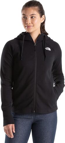 THE NORTH FACE Women's Eco Ridge Reardon Full Zip Hoodie, Rose Quartz, X-Large in Kuwait