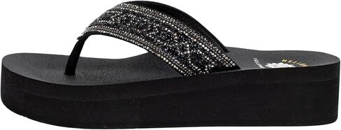 Yellow Box Women's Balat Flatform Sandal, Platform 1.25 inches, Heel 1.75 inches, Medium-High Comfortable Flip-Flop in Saudi Arabia