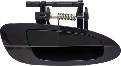 Sentinel Parts Outside Exterior Door Handle Rear Left Driver Side KY2 Polished Pewter Metallic Compatible with 2002-2006 Nissan Altima Replaces # NI1520112, 82607-8J009 in Saudi Arabia