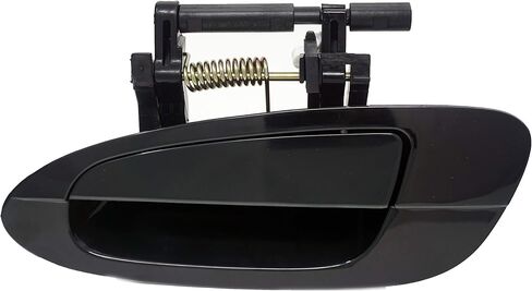 Sentinel Parts Outside Exterior Door Handle Rear Left Driver Side KY2 Polished Pewter Metallic Compatible with 2002-2006 Nissan Altima Replaces # NI1520112, 82607-8J009 in Saudi Arabia