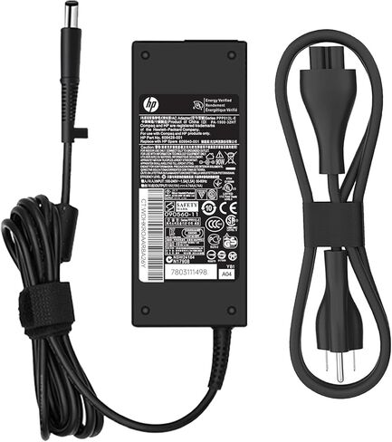 90W Laptop Charger for HP Elitebook 8440p 8460p 8470p ProBook 640 G1 6460b 6470b for Compaq CQ40 CQ42 CQ45 CQ60 6710b 6715b 6910p 8510p 608428-001 608428-002 Replacement Power Supply Adapter in Saudi Arabia