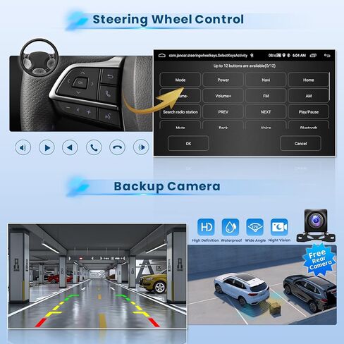 راديو ستيريو للسيارة Hi-Fi 2+64G Android 13 لسيارة Ford Expedition 2006-2017 (مكيف الهواء اليدوي)، شاشة لمس عالية الدقة مقاس 9 بوصات مع Apple CarPlay Android Auto اللاسلكي، كاميرا احتياطية AHD، وصلة مرآة، GPS، WiFi in Saudi Arabia