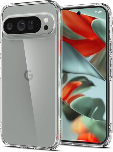 حلقة MagFit معدنية فائقة الهجين من Spigen مصممة لحافظة Pixel 9 Pro XL (2024) [مضادة للاصفرار] [حماية من الدرجة العسكرية] متوافقة مع MagSafe - أبيض in Saudi Arabia