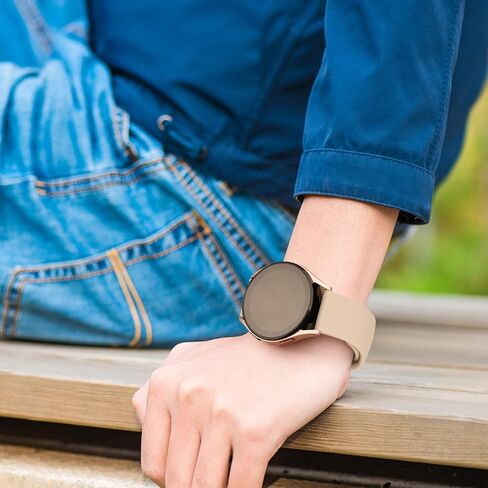 Vancle لساعة Samsung Galaxy Watch 7 Band 40mm 44mm، Galaxy Watch FE Bands 40mm، 20mm حزام بديل رياضي من السيليكون الناعم لساعة Galaxy Watch 7 Band النساء والرجال in Saudi Arabia