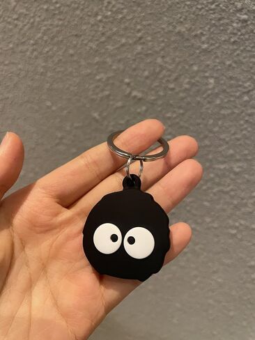 غطاء حافظة لطيف من السيليكون لعلامة Airtag، الأصدقاء الكرتون الناعم متوافق مع حامل بطاقة Apple Air Tag للمفاتيح / الأمتعة / الأطفال / الحيوانات الأليفة / الكلب / القط / الياقة / حقيبة الظهر / حامل حامي السيارة ضد الضياع مع سلسلة المفاتيح in Saudi Arabia