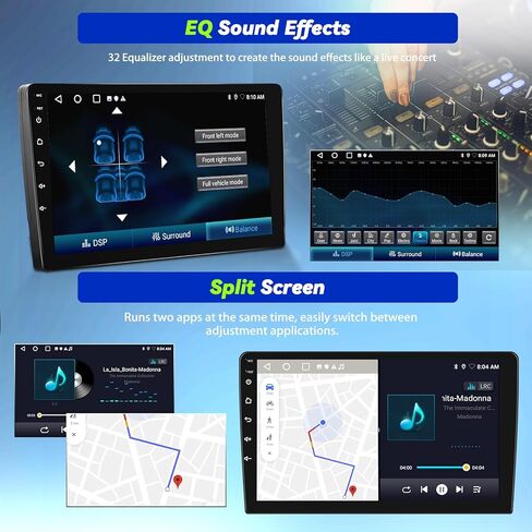 CAMECHO Radio for 1999-2005 BMW 3 Series E46, Android 13 Car Stereo with Wireless Carplay Android Auto, 9" Touch Screen Car Radio with EQ Bluetooth GPS WiFi + AHD Backup Camera & MIC 2G+32G in Saudi Arabia