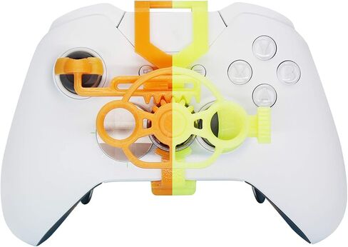 XHSESA لجهاز التحكم في عجلة القيادة لجهاز Xbox One Mini، ملحق بديل لألعاب السباق Xbox (أخضر مضيء) in Saudi Arabia