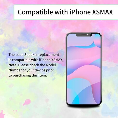مكبر صوت عالي الصوت طنان قارع الأجراس لهاتف iPhone Xs Max وحدة استبدال الجمعية إصلاح مكبر الصوت استبدال كابل أداء الصوت XSMAX in Saudi Arabia