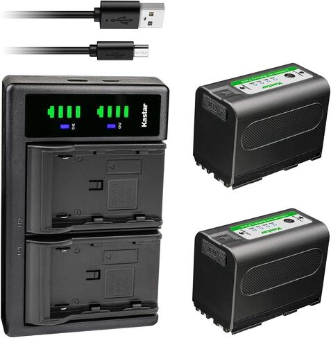 شاحن بطارية USB Kastar BP-950GEXP LTD2 متوافق مع السينما الرقمية RED Komodo 6K، Canon UC-X2 UC-X2Hi UC-X30 UC-X30Hi UC-X40 UC-X40Hi UC-X45 UC-X50 UC-X55 in Kuwait