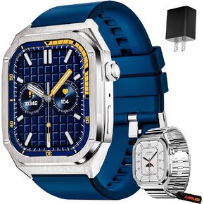 2024 - Amoled Smart Watch, Health Watch, Blood Pressure Watch, Heart Rate Watch, Activity & Fitness trackers, Android Smart Watch - iOS Compatible in Saudi Arabia