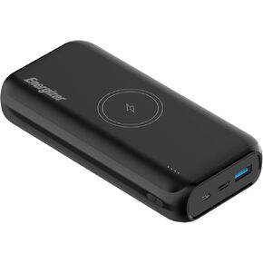 Energizer Wireless Portable Charger 20000mAh Power Bank 15W Fast Charging Battery Back Compatible with iPhone, Samsung Galaxy, Google and etc_QE20009PQ