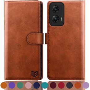 SUANPOT for Moto G Stylus 5G 2024 Wallet case with RFID Blocking Credit Card Holder,Flip Book PU Leather Protective Cover Women Men for Stylus 5G 2024 Phone case Black