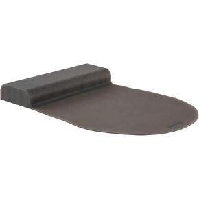Allsop ErgoFlex Mouse Pad with Silicone Grid Wrist Support - Black (31879)