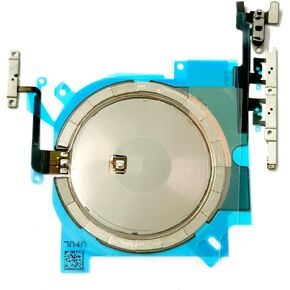 YESUN Wireless Charging Charger Panel Coil Sticker with Power Volume Button Flex Cable Replacement for iPhone 12 Pro Max