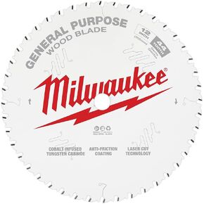 MILWAUKEE'S Circular Saw Blade,Blade Dia. 12 in. (48-40-1220)