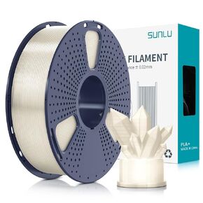 SUNLU 3D Printer Filament PLA Plus 1.75mm, SUNLU Neatly Wound PLA Filament 1.75mm PRO, PLA+ Filament for Most FDM 3D Printer, Dimensional Accuracy +/- 0.02 mm, 1 kg Spool(2.2lbs), Transparent Purple