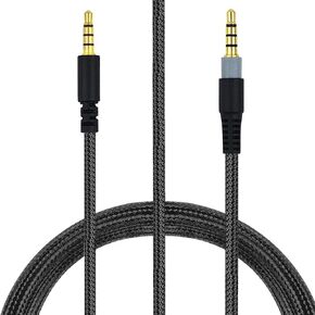 BUTIAO Cloud Alpha Cable, Nylon Braided OFC Replacement Aux 3.5mm Cable Extension Cord for Kingston HyperX Cloud Mix Alpha S Gaming Headsets Headphones