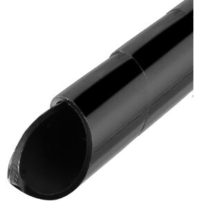 Spiral Tube Wrap Management Pipe Flexible Cord PE Polyethylene [for Office, Computer, TV ] - 23.0M/ 4.0mm/ Clear