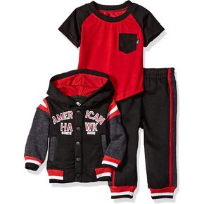 American Hawk baby-boys 3 Piece Jog Set (More Styles Available)