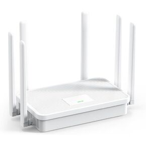 UeeVii WR3000K WiFi6 AX3000 WiFi Router, Dual Band 6-Antenas Wireless Router, Suitable for Wireless Bridge and AP Home Router,One-Click WPS&MESH, Good Heat Dissipation in Kuwait