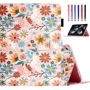 MonsDirect for iPad 10th Generation Case 2022-10.9 Inch iPad 10 Cover, Slim Folio Protective Stand Cover with Smart Auto Wake/Sleep & Pencil Holder for 10.9" iPad 10th Gen 2022 Release, Beach