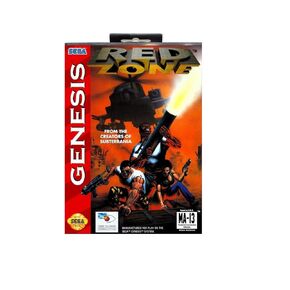 Red Zone - Sega Genesis (Renewed)