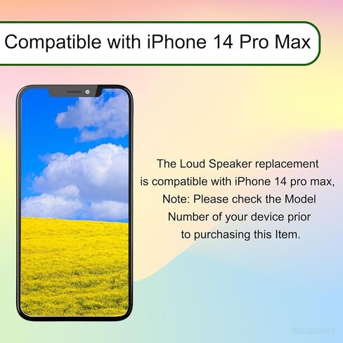 استبدال وحدة الكابلات المرنة لمكبر الصوت الطنان قارع الأجراس لهاتف iPhone 14 Pro Max Fix مكبر الصوت لإصلاح الصوت وتجميع الصوت لاستبدال جزء iPhone 14promax in Saudi Arabia