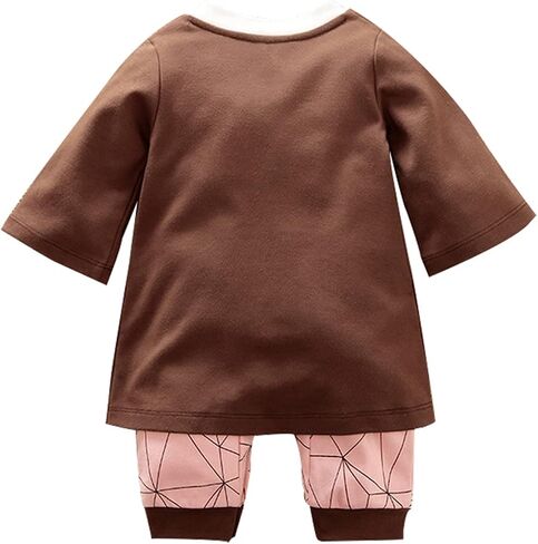 Newborn Clothes Baby Boy Girl Long Sleeve Jumpsuit Cosplay Anime Printed Suitstoddler Cute Romper in Saudi Arabia